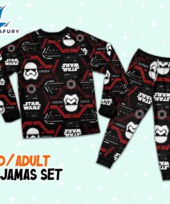 Star Wars Stormtrooper the First Order Pajamas Set – Movie Cartoon Holiday Pajamas