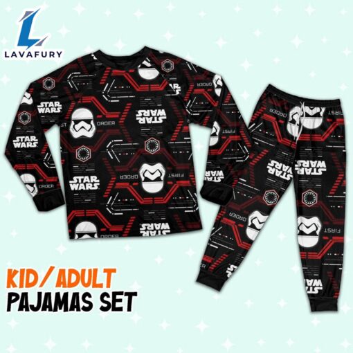 Star Wars Stormtrooper the First Order Pajamas Set – Movie Cartoon Holiday Pajamas