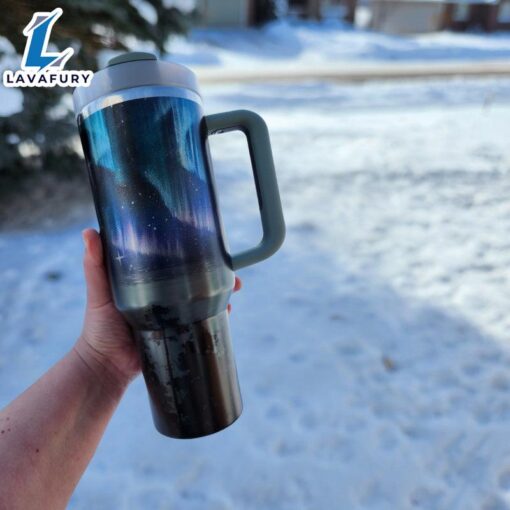 Starry Night Design Printed 40oz Tumbler