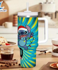 Stitch Insulated Tumbler With Lid…