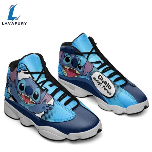 Stitch J13 Sneakers Comic Style Shoes