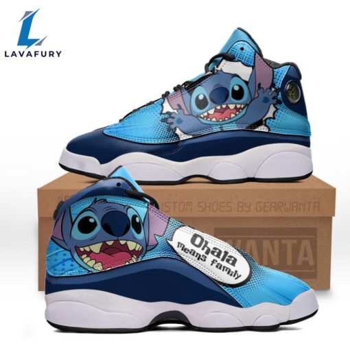 Stitch J13 Sneakers Comic Style Shoes