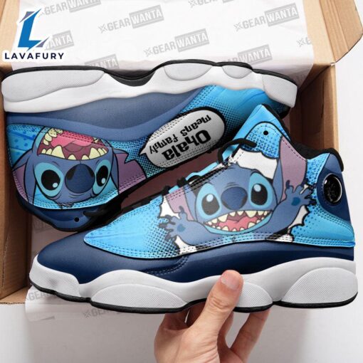 Stitch J13 Sneakers Comic Style Shoes