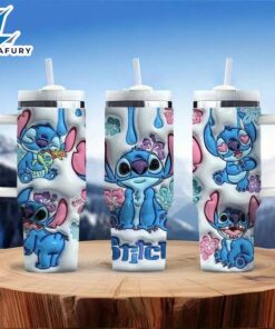 Stitch Themed 40oz Tumbler With…