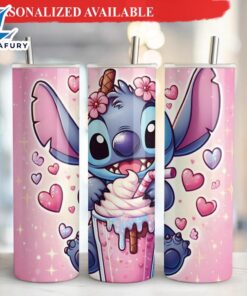 Stitch Valentine Tumbler 20oz Tumbler