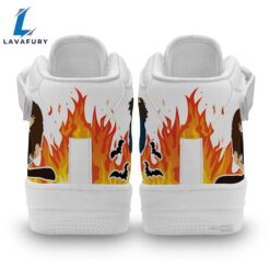 Stranger Things Eddie Munson Custom High Top Air Force Shoes