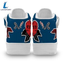 Stranger Things Eddie Munson Sneakers Custom Hero High Top Air Force Shoes