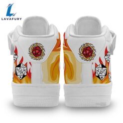 Stranger Things Hellfire Club Sneakers Custom High Top Air Force Shoes