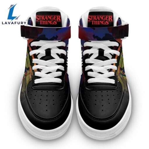 Stranger Things High Top Air Force Shoes Custom Hawkins Sneakers Fans