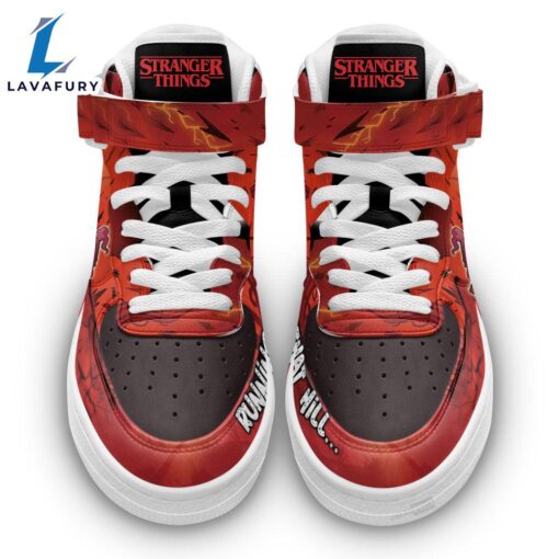 Stranger Things High Top Air Force Shoes Custom Max Running Hill Sneakers