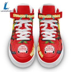 Stranger Things Max Mayfield Sneakers Custom High Top Air Force Shoes