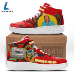 Stranger Things Max Mayfield Sneakers Custom High Top Air Force Shoes