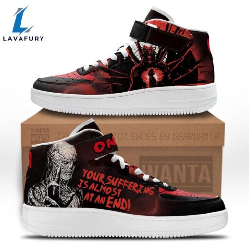 Stranger Things Vecna One Sneakers Custom High Top Air Force Shoes