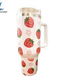 Strawberry 40 oz Kawaii Travel…