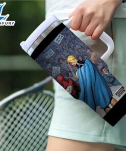 Superheroes Comic Printed Insulated Tumbler