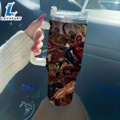 Superheroes Printed Insulated Tumbler