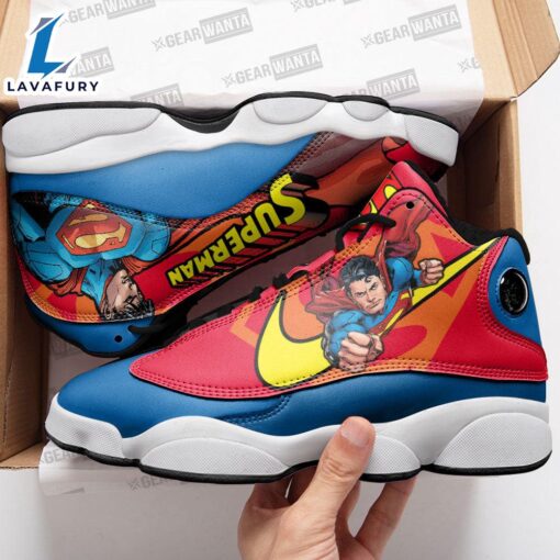 Superman J13 Sneakers Super Heroes Custom Shoes