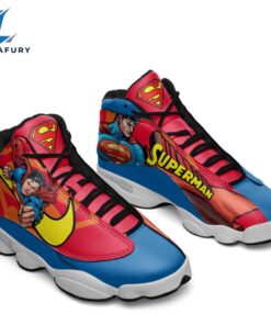 Superman J13 Sneakers Super Heroes Custom Shoes