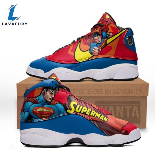 Superman J13 Sneakers Super Heroes Custom Shoes