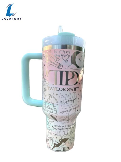 Swiftie Tortured Poets Department Tumbler