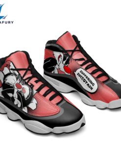 Sylvester Cat J13 Sneakers Custom Comic Style Shoes