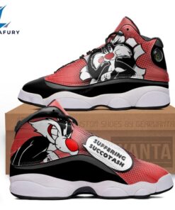 Sylvester Cat J13 Sneakers Custom Comic Style Shoes