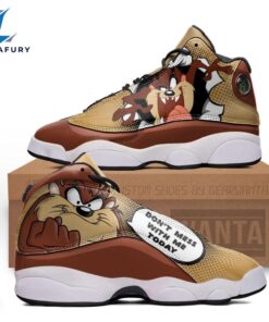 Tasmanian J13 Sneakers Custom Comic Style Shoes