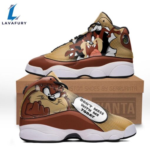 Tasmanian J13 Sneakers Custom Comic Style Shoes