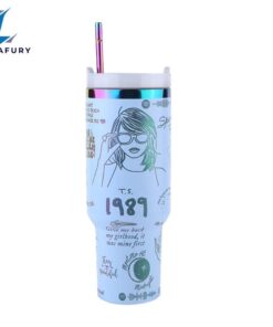 Taylor Swift 40oz Insulated Tumbler With Straw