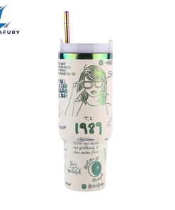 Taylor Swift 40oz Insulated Tumbler With Straw