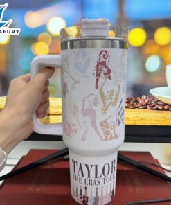 Taylor Swift 40oz Insulated Tumbler With Straw