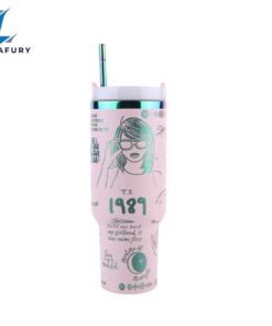 Taylor Swift 40oz Insulated Tumbler With Straw