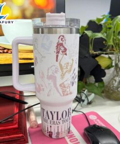 Taylor Swift 40oz Insulated Tumbler With Straw