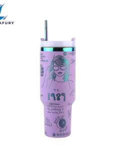 Taylor Swift 40oz Insulated Tumbler With Straw