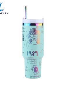 Taylor Swift 40oz Insulated Tumbler With Straw