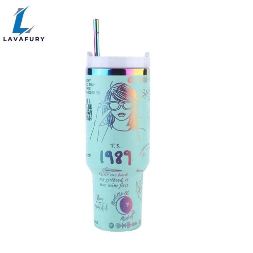 Taylor Swift 40oz Insulated Tumbler With Straw