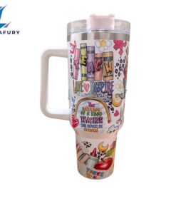 Teach Inspire Motivate 40 oz Tumbler with Handle