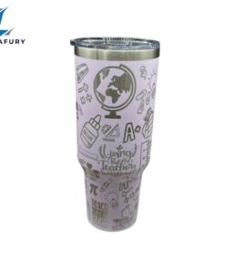 Teacher Laser Engraved Personalized Tumbler