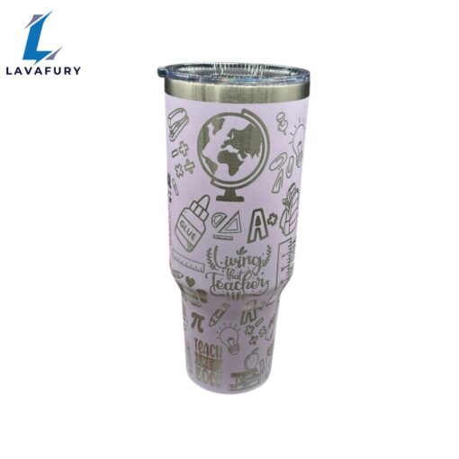 Teacher Laser Engraved Personalized Tumbler