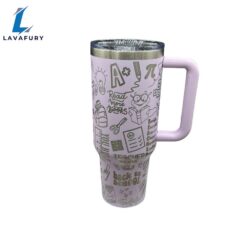 Teacher Laser Engraved Personalized Tumbler