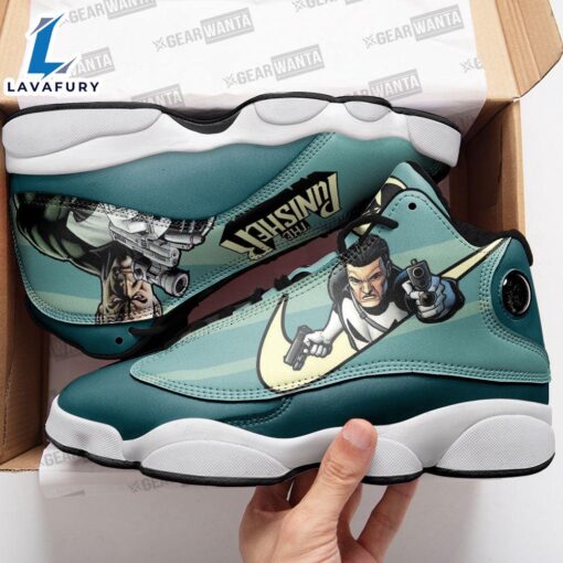 The Punisher J13 Sneakers Super Heroes Custom Shoes