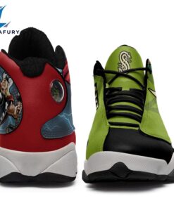 Thor vs Loki J13 Sneakers Super Heroes Custom Shoes