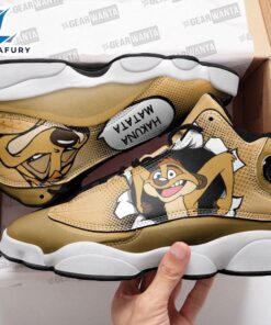 Timon J13 Sneakers Custom Comic Style Shoes