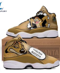 Timon J13 Sneakers Custom Comic Style Shoes