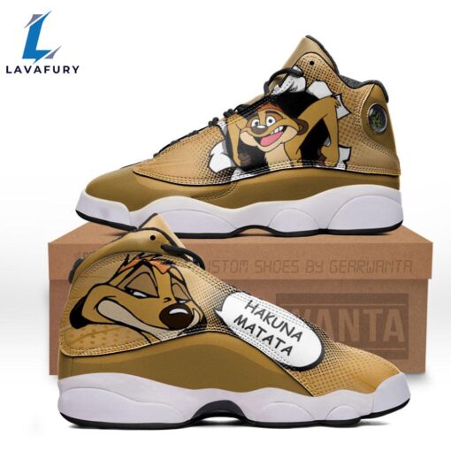 Timon J13 Sneakers Custom Comic Style Shoes