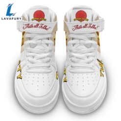 Tweety High Top Air Force Shoes Custom Looney Tunes Sneakers