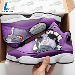 Ursula J13 Sneakers Custom Comic Style Shoes