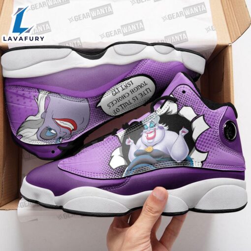 Ursula J13 Sneakers Custom Comic Style Shoes