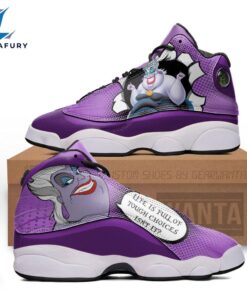 Ursula J13 Sneakers Custom Comic Style Shoes