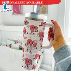 Valentine Book Lover Tumbler 40oz…